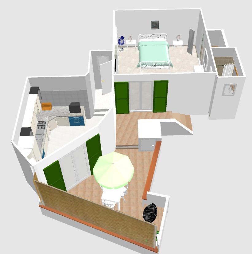 Maridea - Turritella Apartment Понца Екстериор снимка